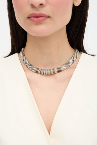 Tiffany & Co. Sterling Silver Somerset Necklace
