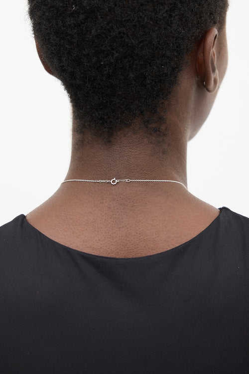 Tiffany & Co. X Elsa Peretti Sterling Silver Star Necklace