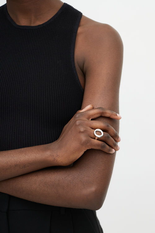 Tiffany & Co. x Elsa Peretti Silver Sevillana Ring