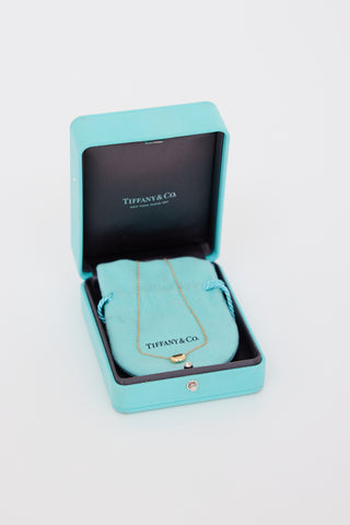 Tiffany & Co. x Elsa Peretti 18K Yellow Gold Bean Necklace