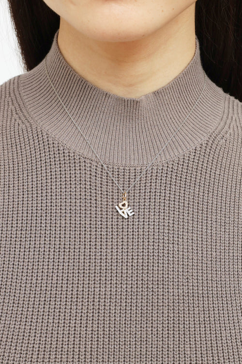 Tiffany & Co. AU 750 Love Necklace