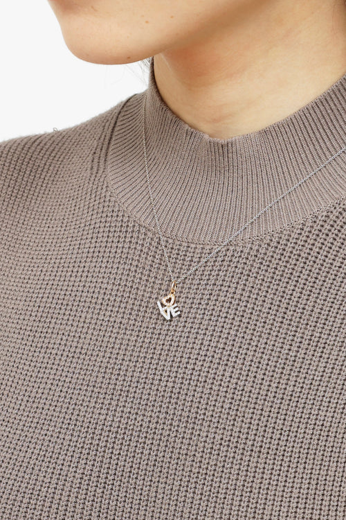 Tiffany & Co. AU 750 Love Necklace