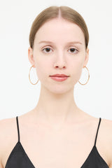 Tiffany & Co. 18K Yellow Gold Hoop Earrings