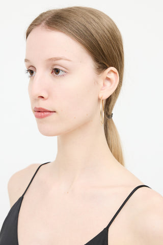 Tiffany & Co. 18K Yellow Gold Hoop Earrings