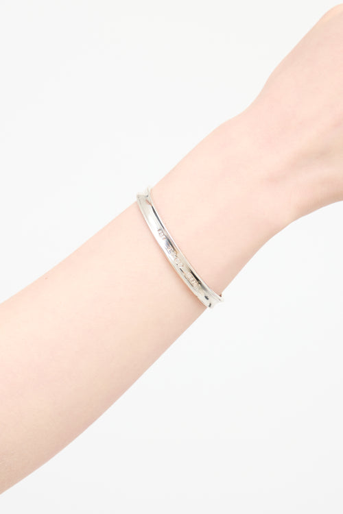 Tiffany & Co. Sterling Silver 1837 Cuff Bracelet