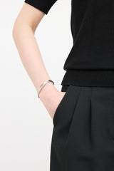 Tiffany & Co. Sterling Silver 1837 Cuff Bracelet
