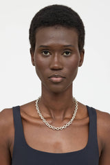 Tiffany & Co. Sterling Silver 1837 Toggle Necklace