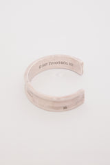 Tiffany & Co. Sterling Silver 1837 Wide Cuff Bracelet