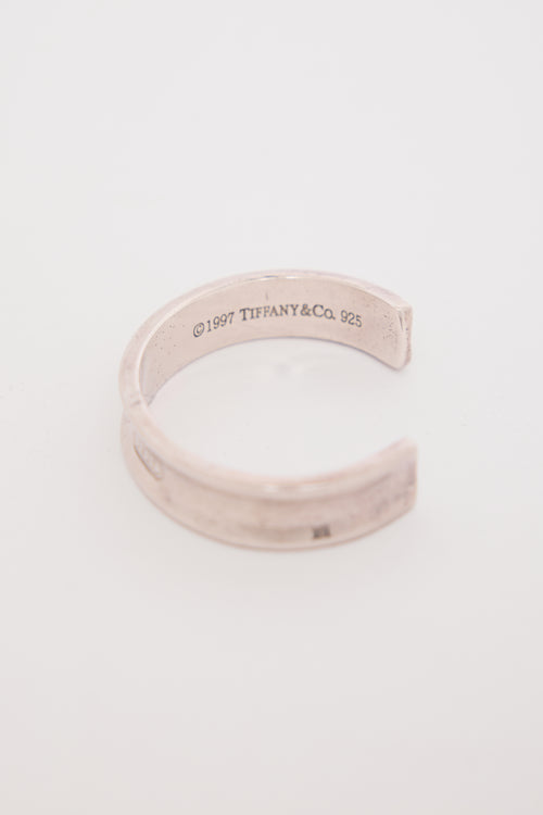 Tiffany & Co. Sterling Silver 1837 Wide Cuff Bracelet