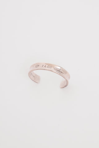 Tiffany & Co. Sterling Silver 1837 Wide Cuff Bracelet