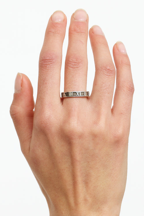 Tiffany & Co. Sterling Silver Atlas Band Ring