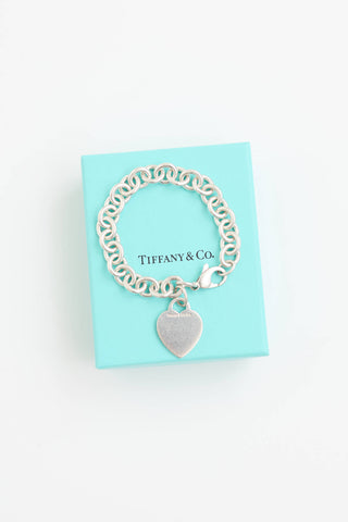 Tiffany & Co. Sterling Silver Heart Bracelet