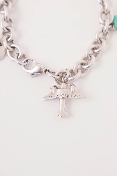 Tiffany & Co. Sterling Silver Charm Bracelet