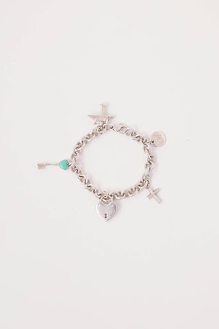 Tiffany & Co. Sterling Silver Charm Bracelet