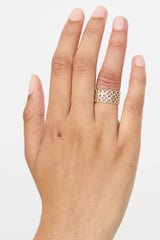 Tiffany & Co. X Paloma Picasso Sterling Silver Crown Of Hearts Ring