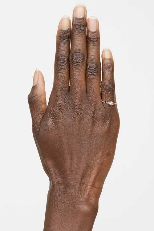 Tiffany & Co. Sterling Silver Diamonds The Yard Ring