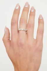 Tiffany & Co. Sterling Silver Mesh Somerset Ring