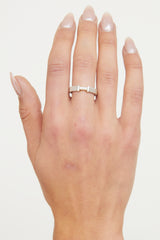 Tiffany & Co. Sterling Silver Mesh Somerset Ring