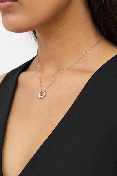 Tiffany & Co. X Elsa Peretti Sterling Silver Eternal Circle Necklace