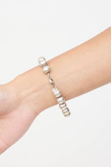 Tiffany & Co. Sterling Silver HardWear Ball Bracelet