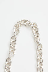 Tiffany & Co. Sterling Silver Heart Clasp Necklace