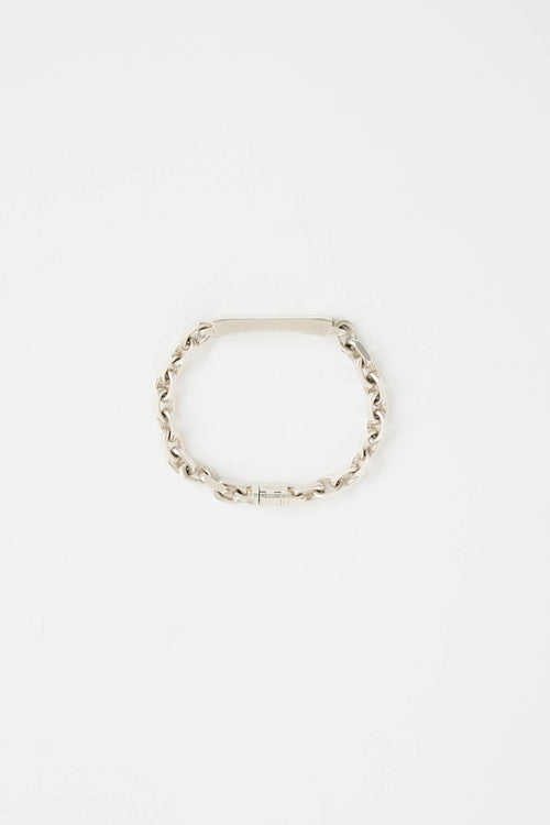 Tiffany & Co. Sterling Silver 1837 Makers I.D. Bracelet