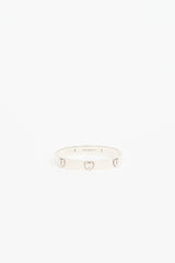 Tiffany & Co. Sterling Silver Heart Keyhole Bangle