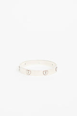 Tiffany & Co. Sterling Silver Heart Keyhole Bangle
