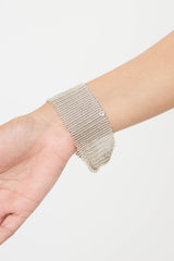 Tiffany & Co. X Elsa Peretti Sterling Silver Chainmail Twist Bracelet