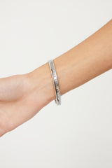 Tiffany & Co. Sterling Silver 1837 Narrow Bangle Bracelet