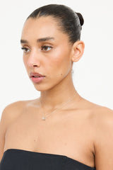 Tiffany & Co. Sterling Silver Open Atlas Necklace