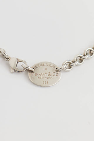 Tiffany & Co. Sterling Silver Charm Necklace