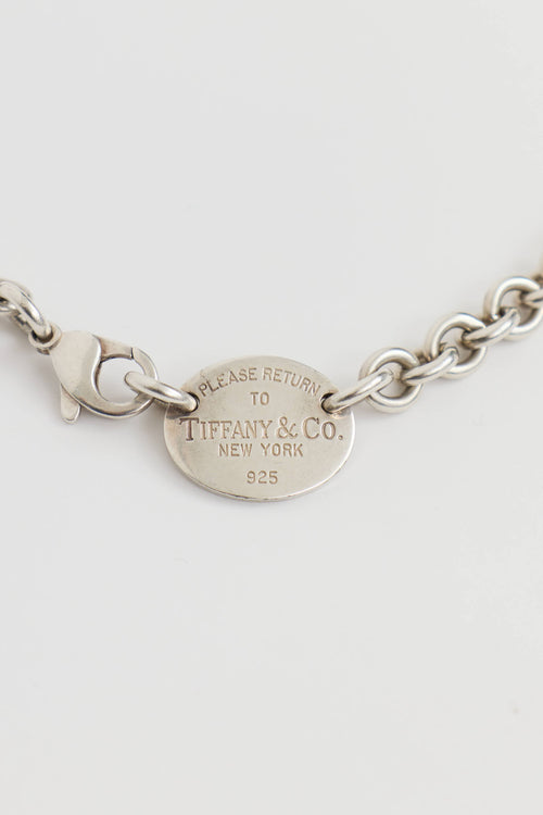Tiffany & Co. Sterling Silver Charm Necklace