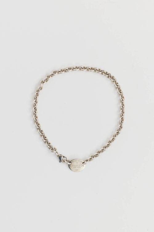Tiffany & Co. Sterling Silver Charm Necklace