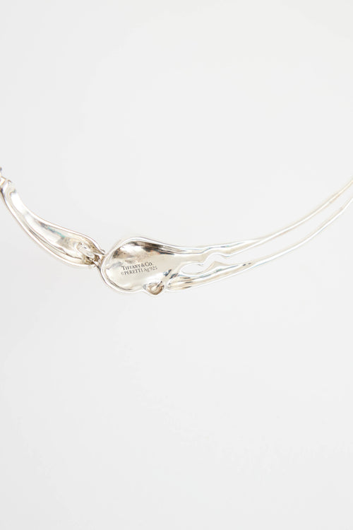 Tiffany & Co. X Elsa Peretti Sterling Silver Choker Necklace