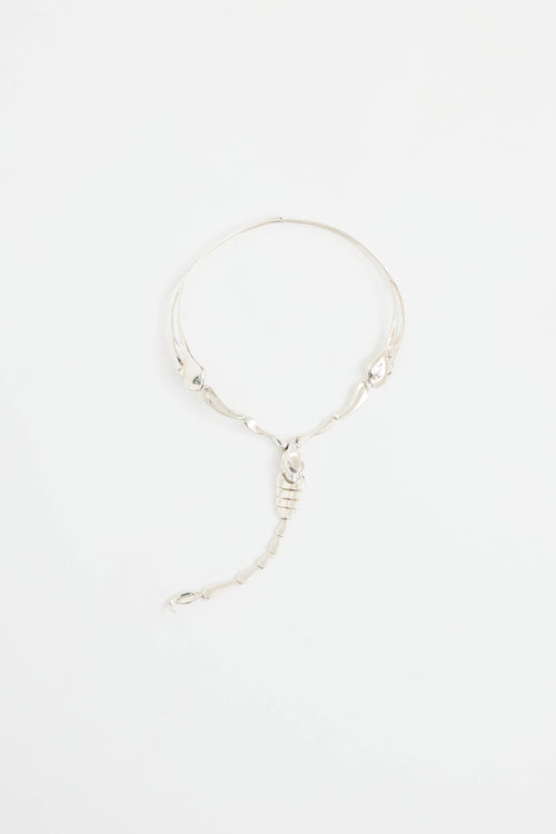 Tiffany & Co. X Elsa Peretti Sterling Silver Choker Necklace