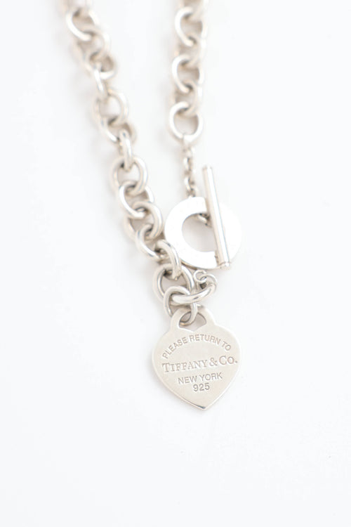 Tiffany & Co. Sterling Silver Return To Tiffany Necklace