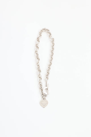 Tiffany & Co. Sterling Silver Return To Tiffany Necklace