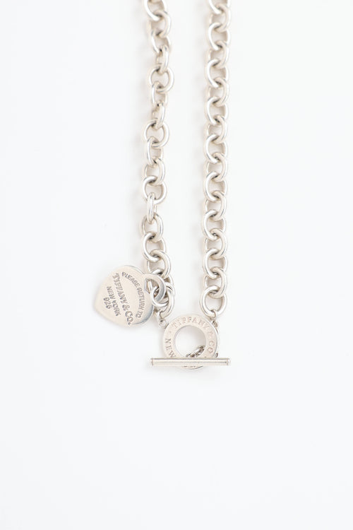 Tiffany & Co. Sterling Silver Return To Tiffany Necklace