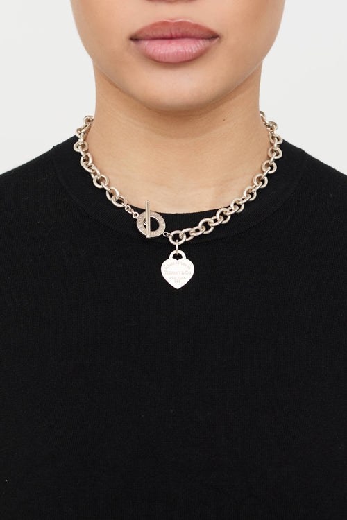 Tiffany & Co. Sterling Silver Return To Tiffany Necklace