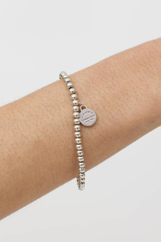 Tiffany & Co. Sterling Silver Please Return To Tiffany Ball Bead Bracelet