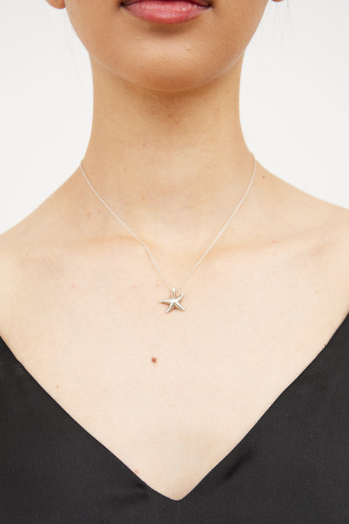 Sterling Silver Star Necklace