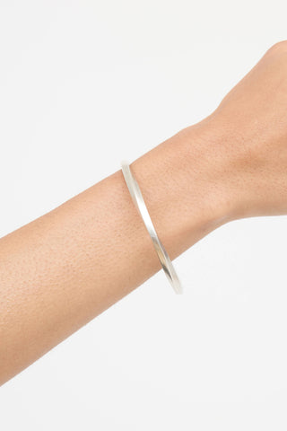 Tiffany & Co. 1999 Sterling Silver Twist Bangle