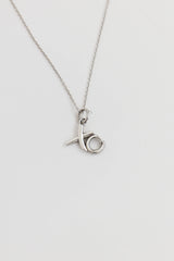 Tiffany & Co. Sterling Silver XO Pendant Necklace