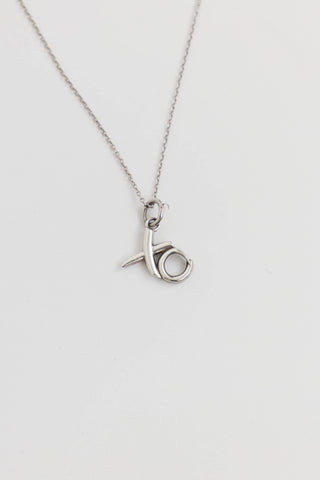 Tiffany & Co. Sterling Silver XO Pendant Necklace