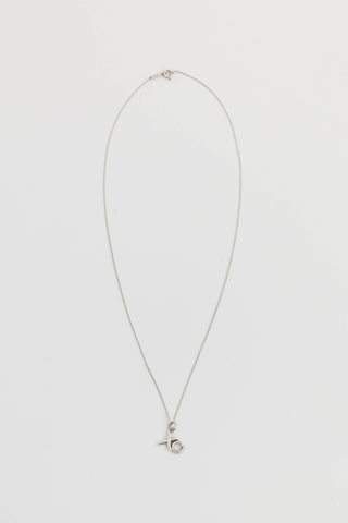 Tiffany & Co. Sterling Silver XO Pendant Necklace