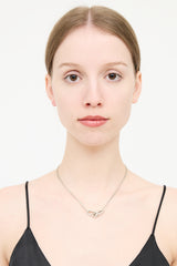 Tiffany & Co. Sterling Silver Double Link HardWear Necklace