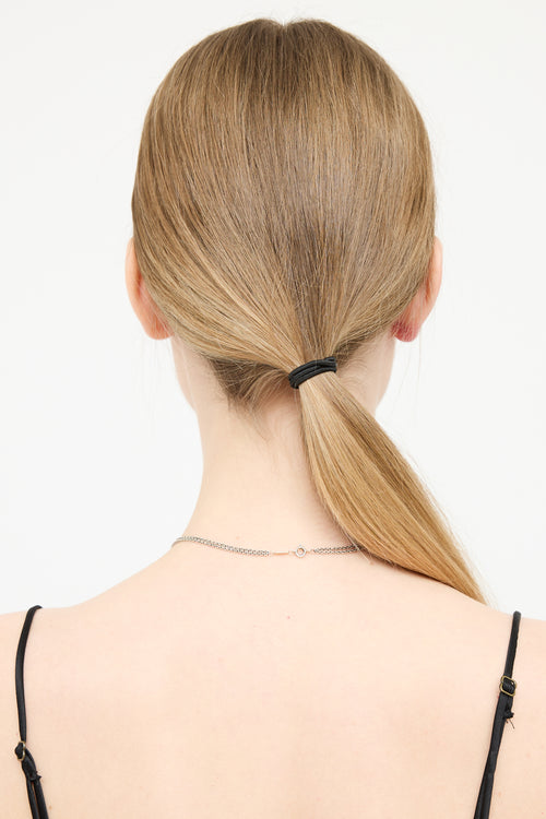 Tiffany & Co. Sterling Silver Double Link HardWear Necklace