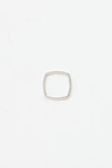 Tiffany & Co. X Frank Gehry Sterling Silver Narrow Square Ring