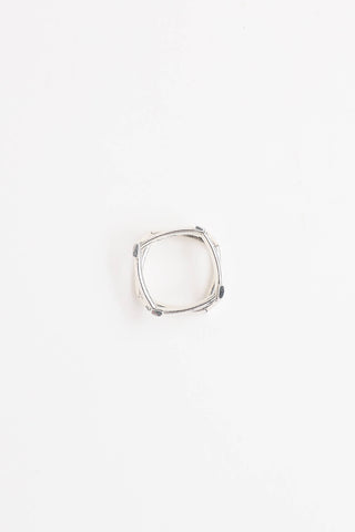 Tiffany & Co. X Frank Gehry Sterling Silver Open Torque Ring